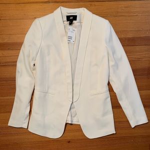 H&M White Blazer